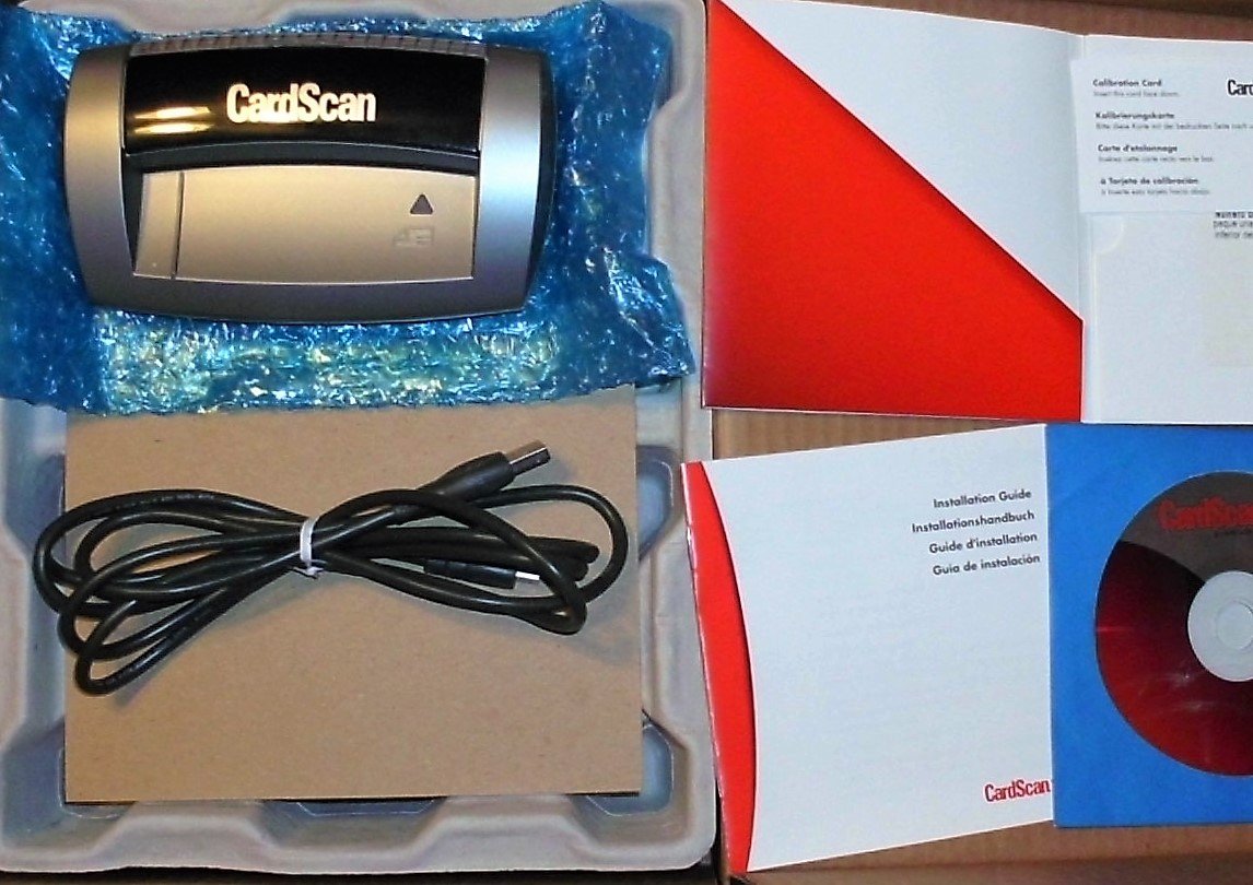 CardScan Executive 700 Compact Business Card Scanner