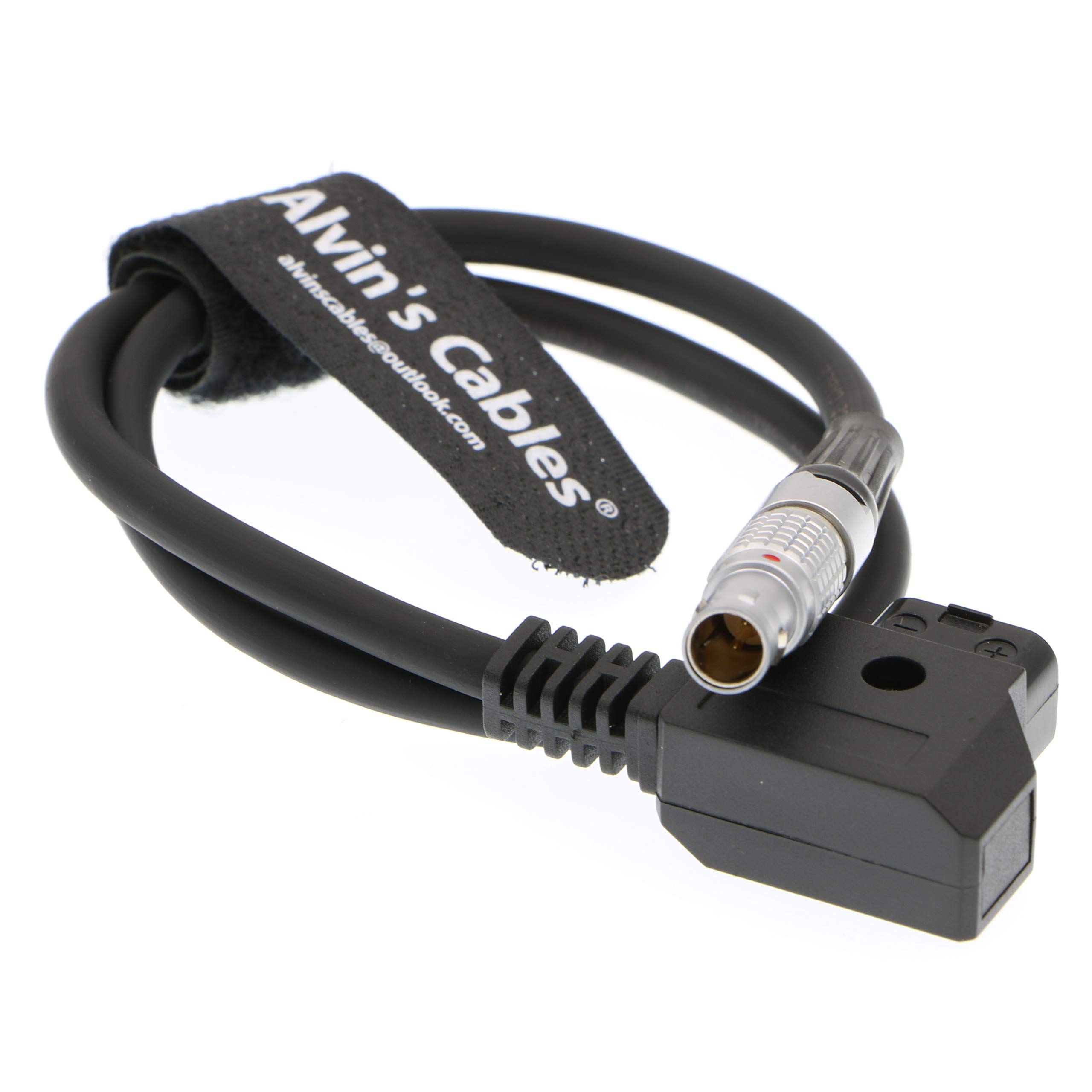 Alvin's Cables D Tap to 0B 2 Pin Male Power Adapter Cable for Teradek Bond 45CM