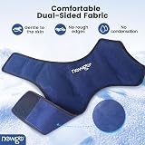 NEWGO Ankle Ice Pack Wrap Reusable Cold Hot Therapy for Ankle view 5