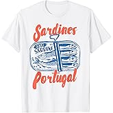 Sardines Tinned Fish Retro Graphic for Men Women T-Shirt