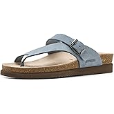 Mephisto Women's Helen Flat Sandal, Sea Blue, 9