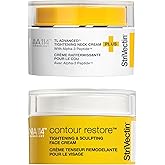 StriVectin TL Advanced™ Holiday Duo Tighten and Sculpt Kit, Brighten and Lift Skin Tone, Peptides and Hyaluronic Acid