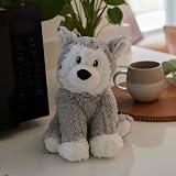 Warmies Husk y Microwavable Plush Husky Lavender Scented Weighted Toy view 3