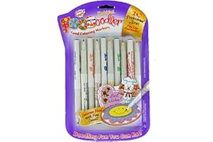 FooDoodler Food Coloring Markers - 10 Colors - Kosher (1, A) by Private Label