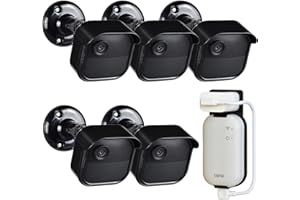 GoHonor All New Blink Outdoor 4th Gen Camera Mounting Brackets,5 Pack Weatherproof Protective Housing and 360 Degree Adjustable with Sync Module Wall Mount (Blink Camera is Not Included)