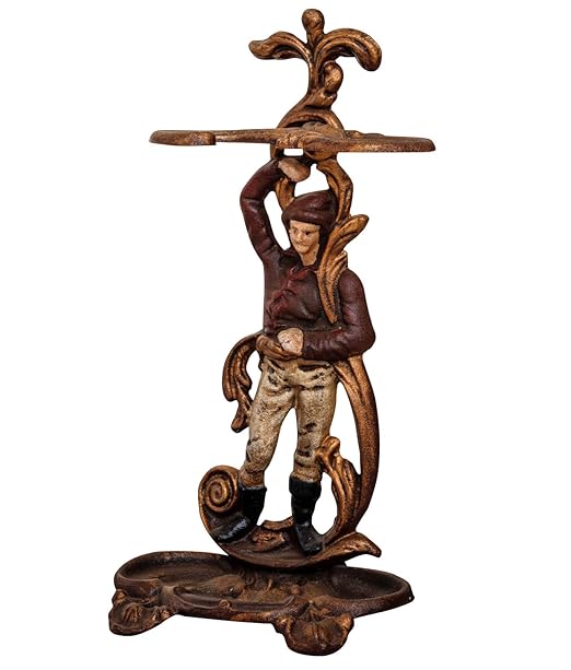 aubaho Nostalgie Schirmständer Eisen Schmiedeeisen antik Stil Schirm