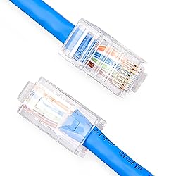 W-NECTOUN Cat5e RJ45 Connectors,100-PACK Cat5