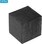 PATIKIL Rubber Vibration Isolation Pads 8 Pcs Square Mats 2" x 2" x 2" for HVAC view 3