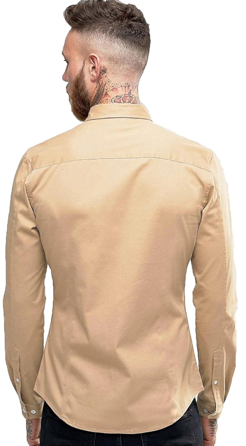 little man men's cotton shirt