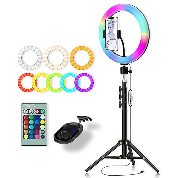 Producto: RGB Color Changing Ring Light