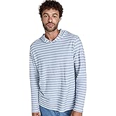 Vince Men's Textured Stripe Hoodie