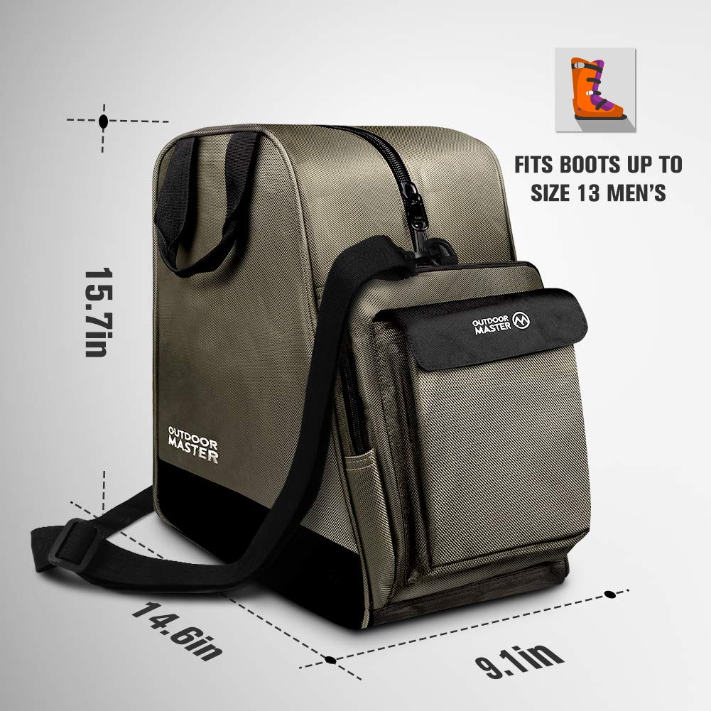 youth ski boot backpack