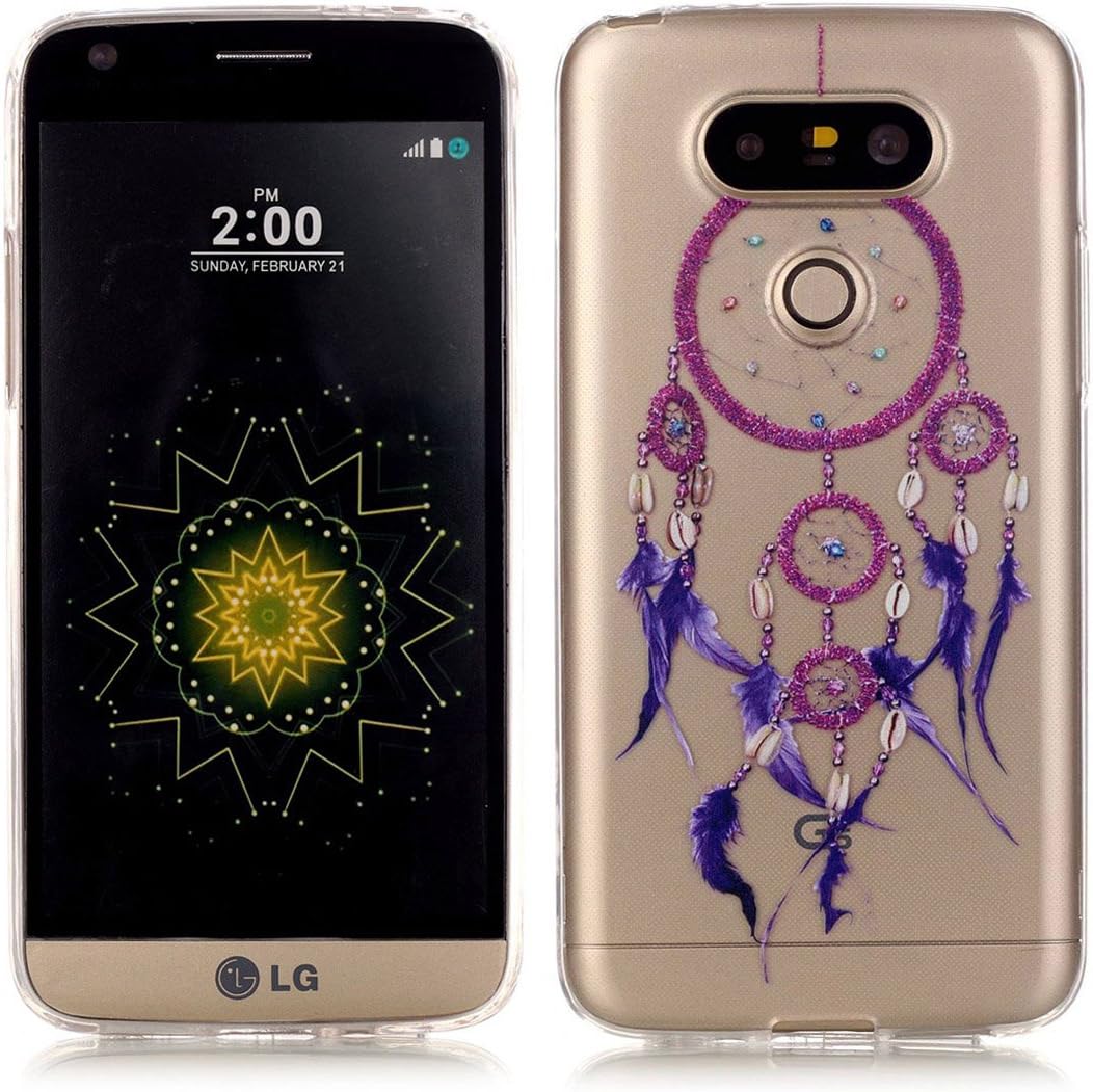 YAKING® LG G5 Case,Soft TPU Silicone Back Case Cover for LG G5