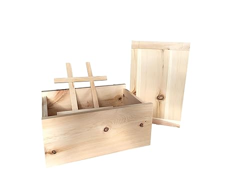 PrimeKitchen Brotkasten aus Zirbenholz für länger haltbare Backwaren - Handarbeit