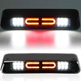 Third LED 3rd Brake Light For 2004-2008 Ford F150, 2007-2010 Ford Explorer, 2006-2008 Lincoln Mark Cargo Light High Mount Stop Lamp (Smoked Lens)