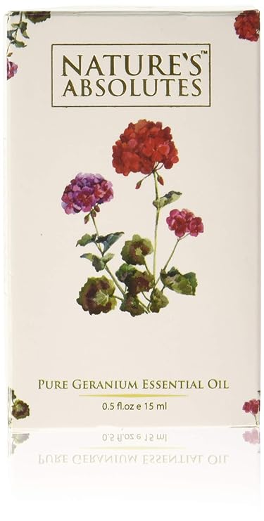 Nature's Absolutes Pure Geranium Essential Oil 15ml