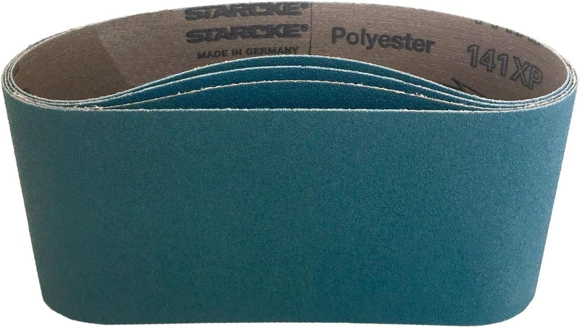 Sanding Belts 4 X 21 Zirconia Cloth Sander Belts (6 Pack, 50 Grit