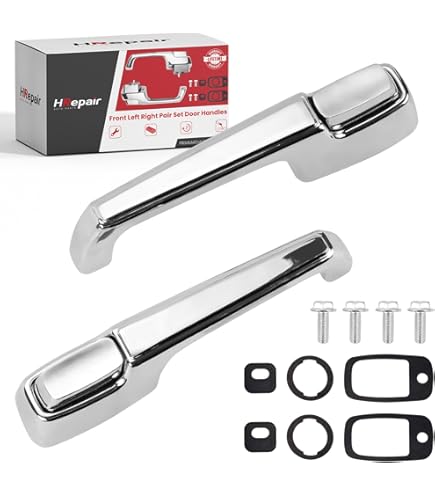 T1A Pair Of Exterior Door Handles For Chevy GMC C/K 1500 2500 3500 – Left & Right