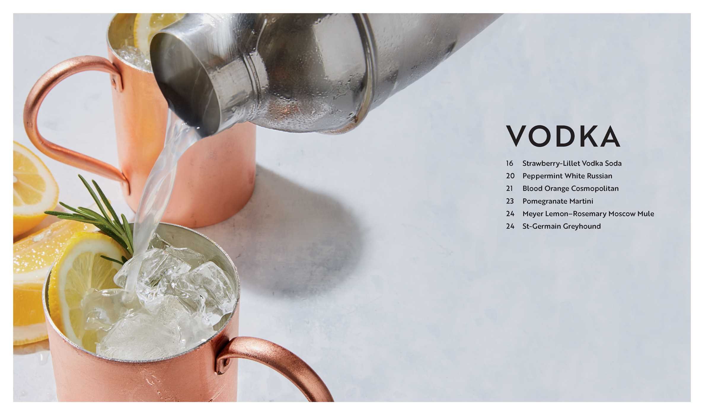 Cocktails: Modern Favorites to Make at Home