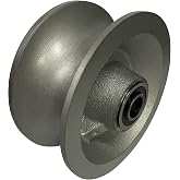 Single Replacement Chain Link Gate U-Groove Wheel-by Sourdough Gate Hardware