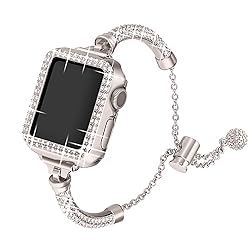 Secbolt Bling Band and Case Compatible with Apple