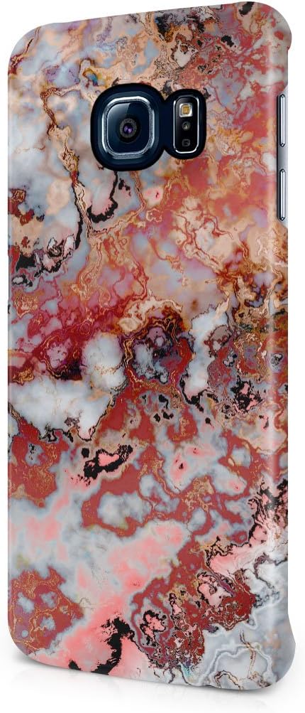 Colorful Marble Stone Print Hard Plastic Samsung Galaxy S6 Edge Plus Phone Case Cover
