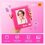 Kodak Barbie Printomatic Instant Camera Bundle with Case Album 50 Stickers Zink view 4
