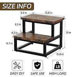 SZLHANJZ Step Stool, Multi Purpose Step Stools for