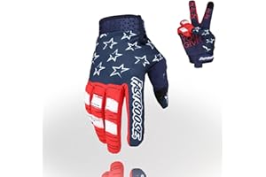 FASTGOOSE Motorcycle Gloves - Breathable Lightweight Off-Road Gloves for Men & Women, ATV, BMX, MTB Racing