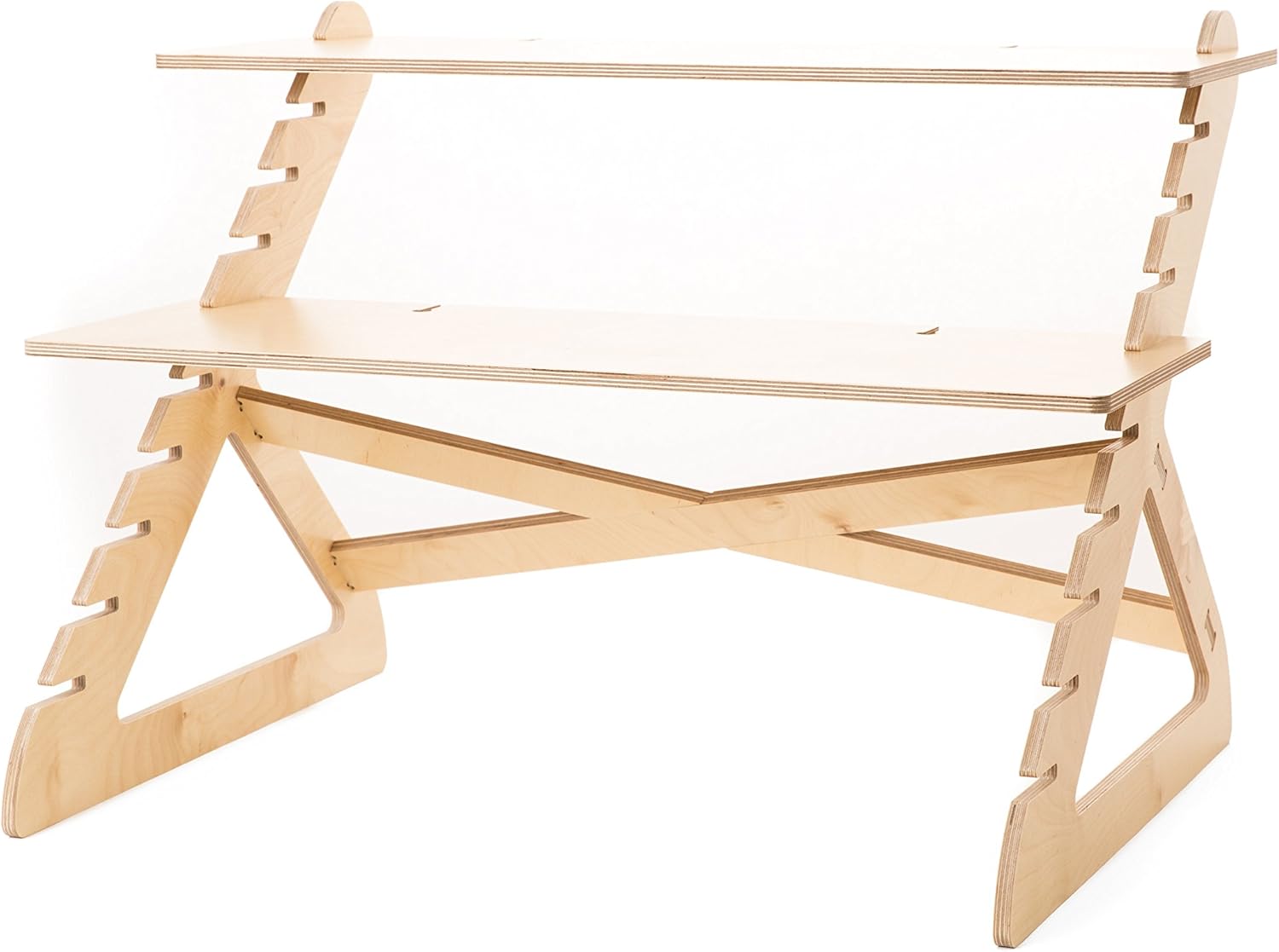 adjustable wood desk