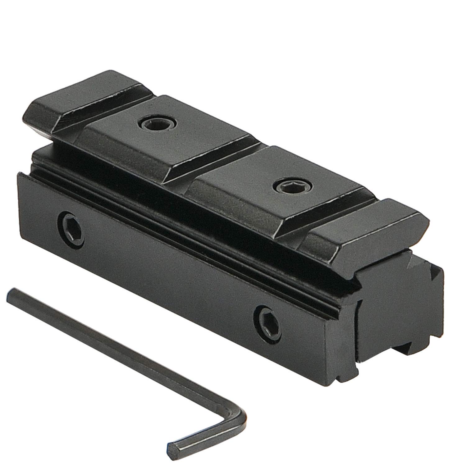 JASHKE Scope Mount Base 11mm to 20mm,11mm to 11mm Dovetail 11mm to 20mm Rail Convert Adapter
