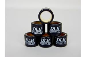 DLH RACING PERFORMANCE VARIATOR ROLLER WEIGHTS (16 X 13) FOR 50cc - 100cc QMB139 MOTORS GY6 STORE (4 GRAM)