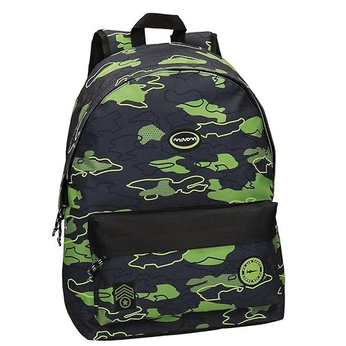 Movom Camu Rucksack, 42 cm, 22.05 liters, Grün (Verde)