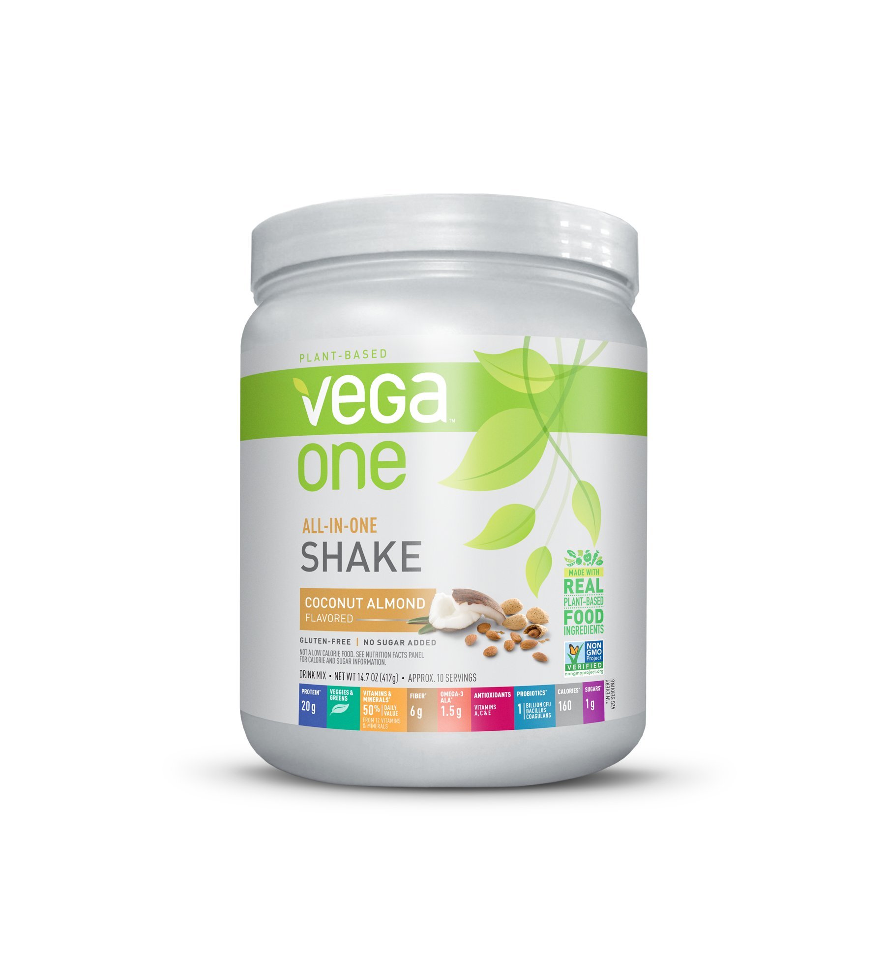 Vega One AllInOne Nutritional Shake Coconut Almond (10 Servings