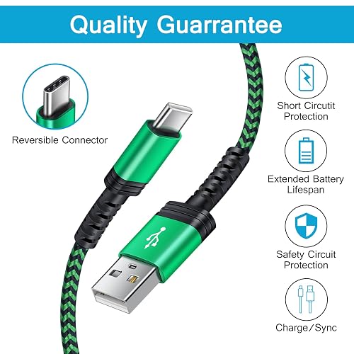 USB-C Fast Charger & Cable Set For Google Pixel 9, 8, 7, 6, Pro, XL – 18W Wall Plug With USB-C To USB-C Cord