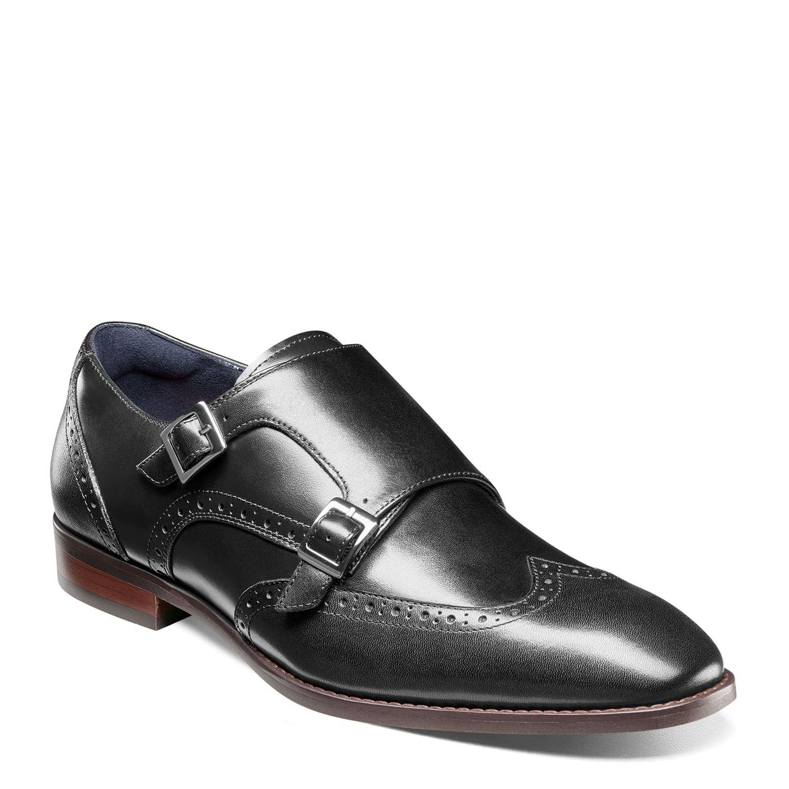 Stacy Adams Men's Karson Wingtip Double Monk Strap