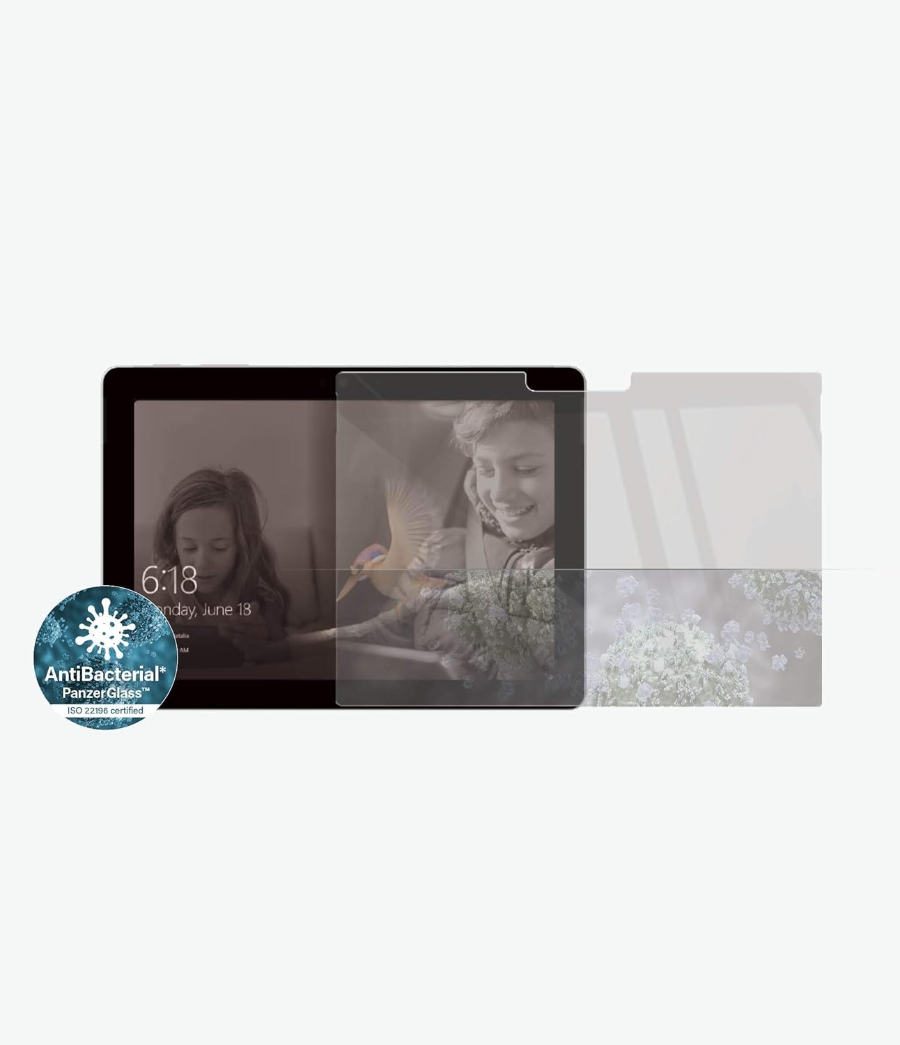 PanzerGlass 6255 - Screen Protector (Screen Protector, Microsoft, Surface Go, Scratch Resistant, Shock Resistant, Transparent, 1 Piece)