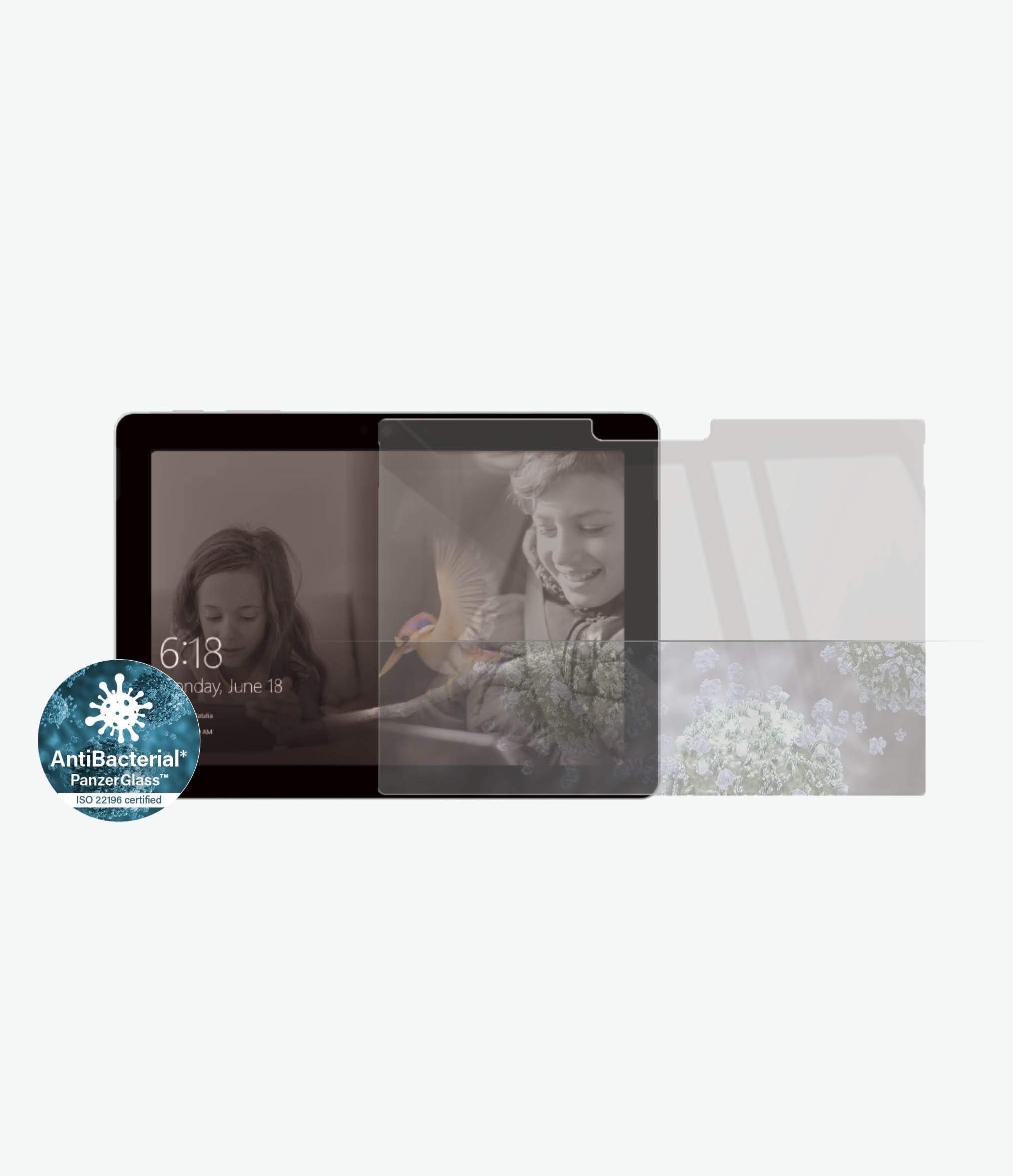 PanzerGlass 6255 – Screen Protector (Screen Protector, Microsoft, Surface Go, Scratch Resistant, Shock Resistant, Transparent, 1 Piece)