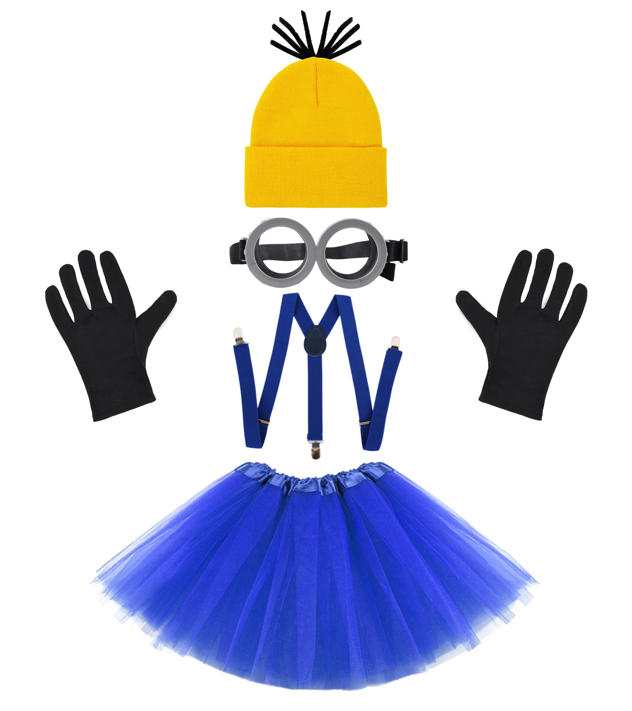 Photo 1 of **MISSING 1 BLACK GLOVE** PIIDUOO Yellow Halloween Costume for Adult Women - Halloween Costumes Accesories Cosplay for Teen Girls