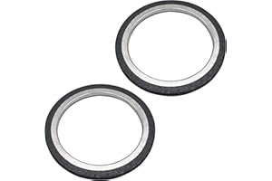 YGQ 2 Pcs 31585 Exhaust Pipe Flange Gasket Compatible with Toyota Camry Tacoma Avalon Nissan Titan Armada