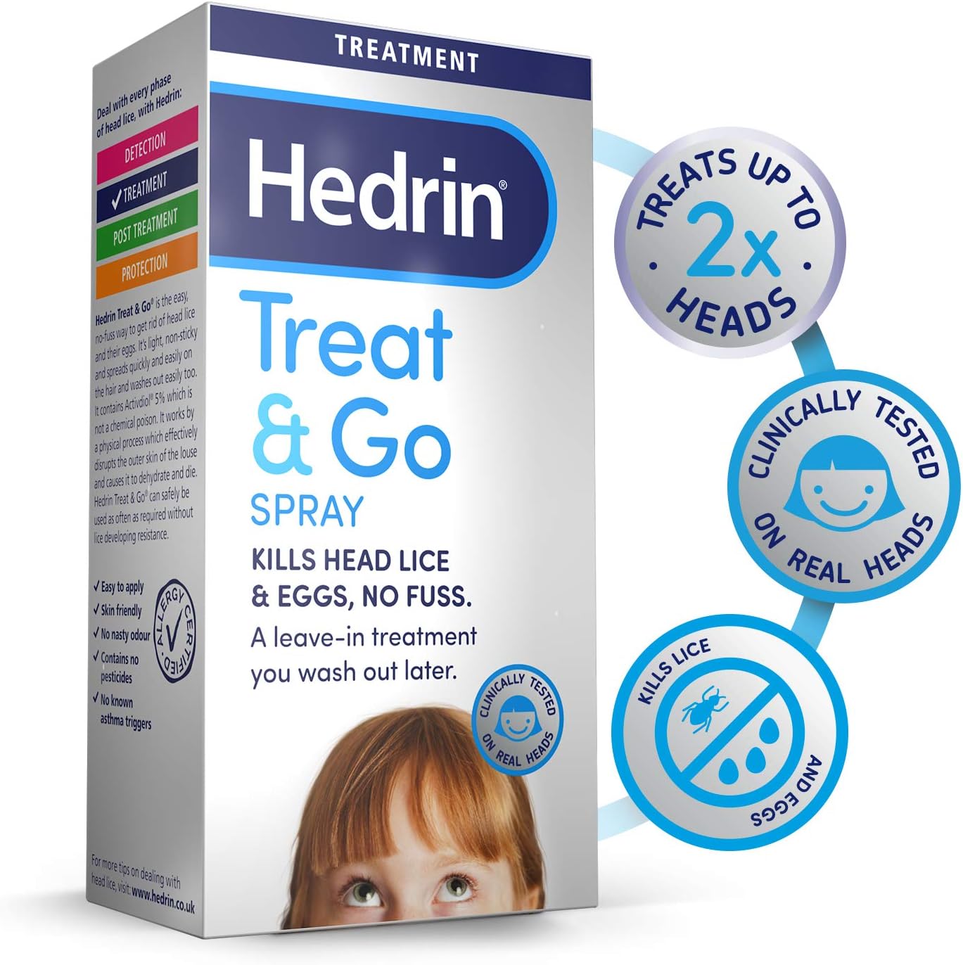Hedrin Treat and Go Spray, 60ml - Image 4