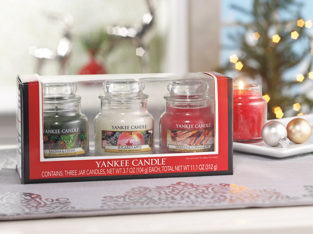 Yankee Candle Holiday Small Jar Trio Gift Set 886860480479 eBay
