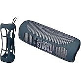 GETGEAR Silicone Cover Sleeve for JBL Flip 6 Portable Bluetooth Speaker, Customized Design Cover Portable Protection Solution, Best Matching in Shape and Color (Blue)