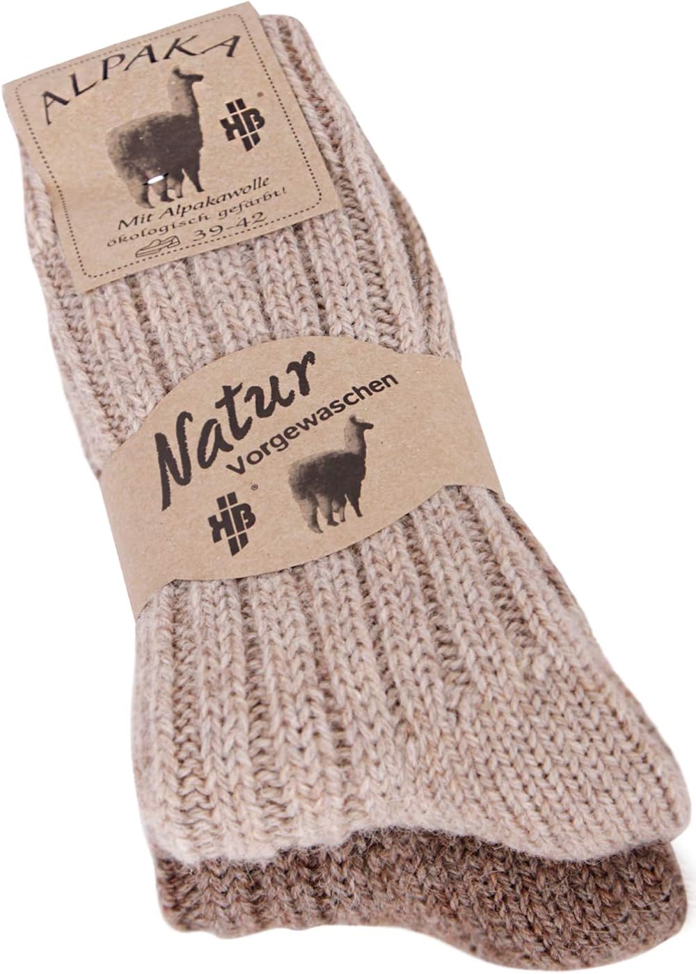 kb-Socken - 2 Paar Wollsocken Alpaka Socken in verschiedenen Varianten für Damen Herren warme Socken Strümpfe für den Winter bis Größe 50: Amazon.de: Bekleidung - Alpaka produkte