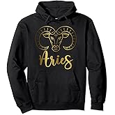 Aries Zodiac Sign Aries Birthday Aries Astrology Pullover Hoodie