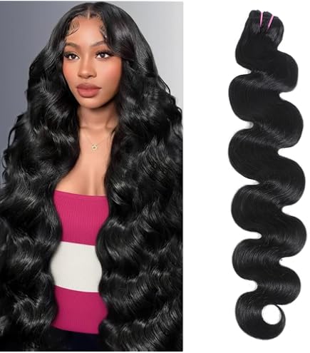 16 Inch Raw Indian Human Hair Bundles Body Wave No Tangle Shedding MLIP 16A Raw Indian Human Hair Bundles Extensions, 100  main image 4
