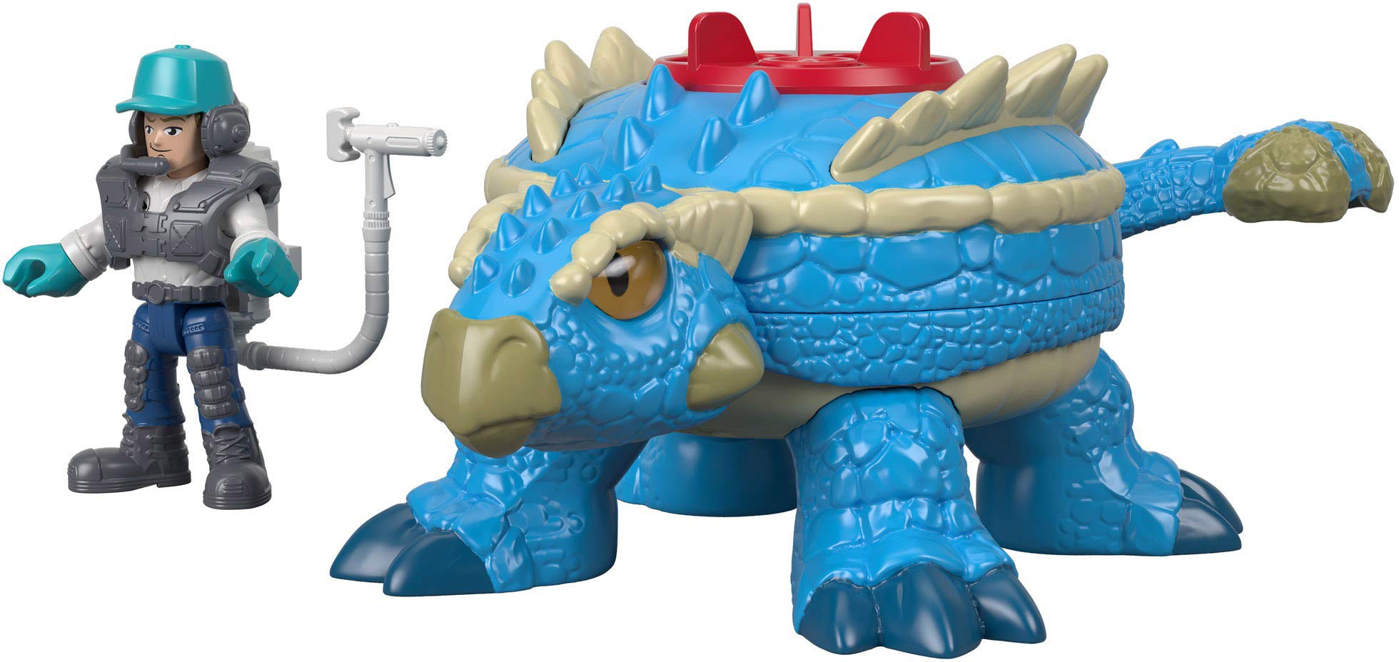 imaginext jurassic world ankylosaurus