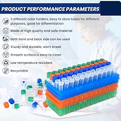 3 pcs microcentrifuge Tube Rack lab centrifuge Tube