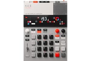 teenage engineering EP–133 K.O. II 128MB sampler, drum machine and sequencer with built-in microphone and effects