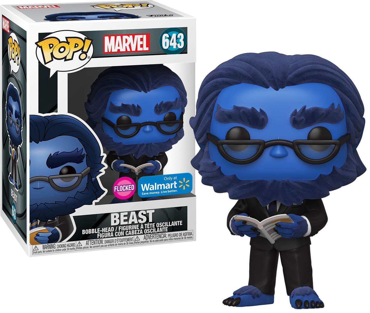 Pop! Marvel X-Men Beast Flocked Special Limited Edition Vinyl Figure from The Last Stand